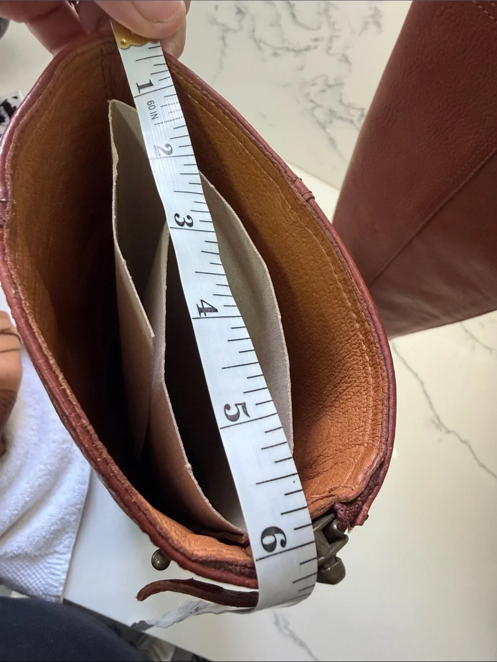 Madewell Cognac Leather Boots